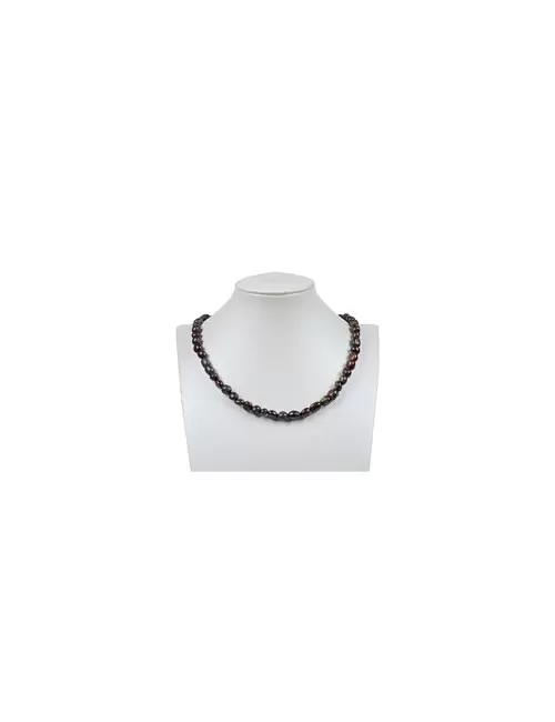 Heilstein & Edelstein-Strang - Nuggets, Tigereisen, 07 - 09mm (38cm)