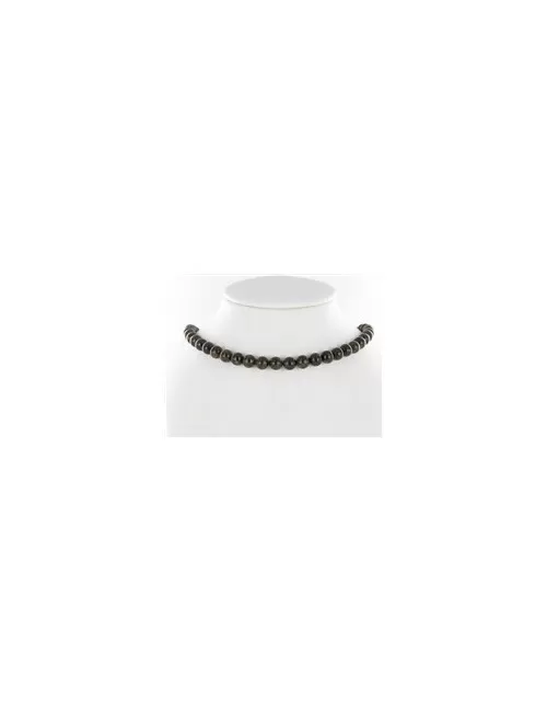 Heilstein & Edelstein-Strang - Kugeln, Bronzit, 08mm