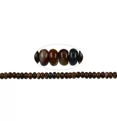 Heilstein & Edelstein-Strang - Button, Pietersit, 04 x 06mm