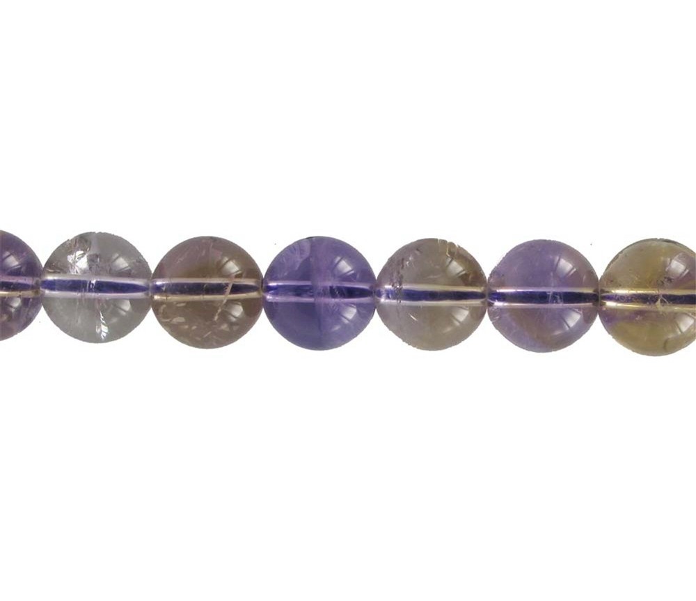 Heilstein & Edelstein-Strang - Kugeln, Ametrin, 12mm