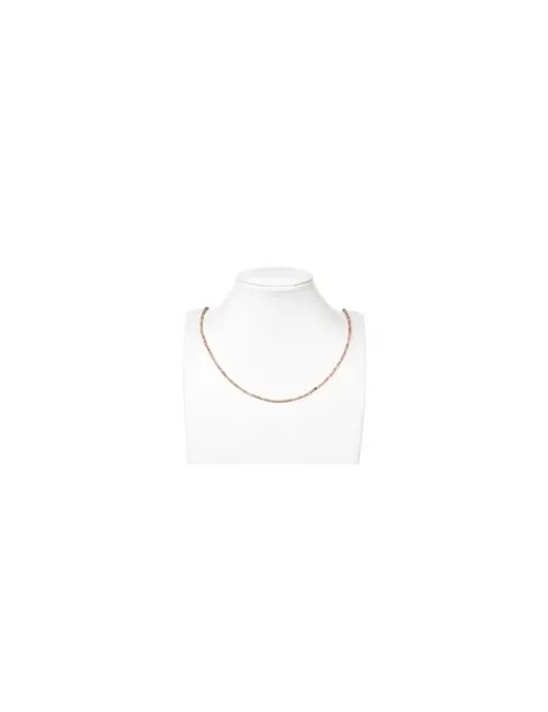 Heilstein & Edelstein-Strang - Kugeln, Sonnenstein, facettiert, 02mm (39cm)