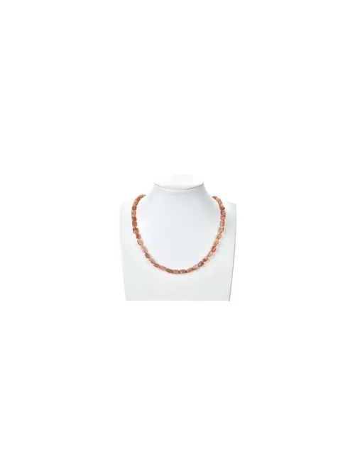 Heilstein & Edelstein-Strang - Zylinder, Sonnenstein, 10 x 06mm (41cm)