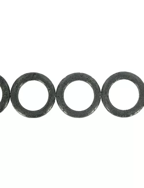 Heilstein & Edelstein-Strang - Rahmen, Lava (poliert/gewachst), 30mm
