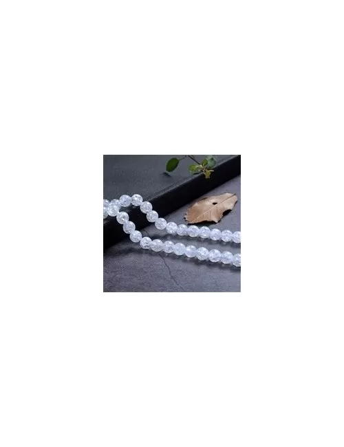 Heilstein & Edelstein-Strang - Kugeln, Crashed Crystal, 06mm