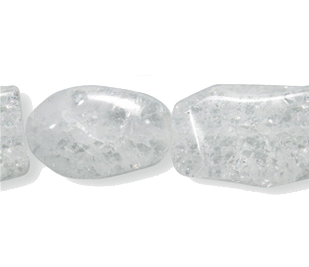 Heilstein & Edelstein-Strang - Pebbles, Crashed Crystal, 12-18 x 11-14mm