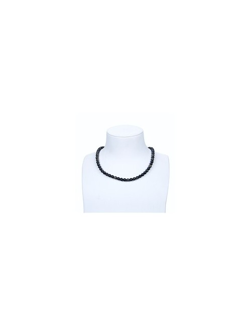 Heilstein & Edelstein-Strang - Kugeln, Obsidian (Goldglanzobsidian), 06mm