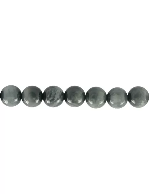 Heilstein & Edelstein-Strang - Kugeln, Quarz-Katzenauge A, 10mm