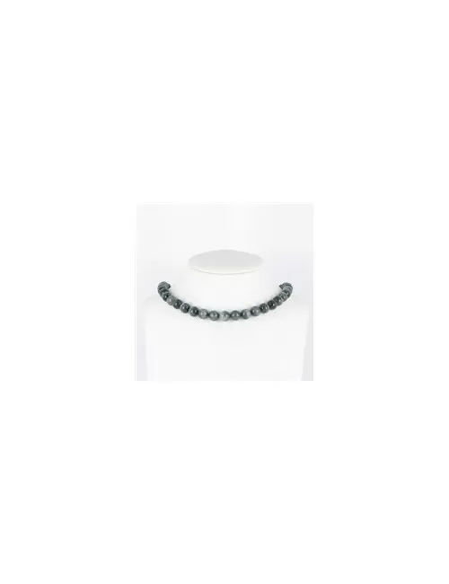 Heilstein & Edelstein-Strang - Kugeln, Quarz-Katzenauge A, 10mm