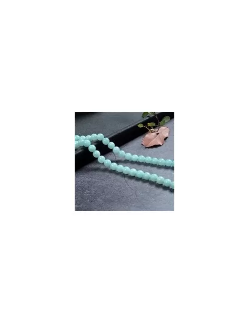 Heilstein & Edelstein-Strang - Kugeln, Amazonit (China) A, 06mm