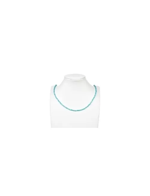 Heilstein & Edelstein-Strang - Kugeln, Amazonit, facettiert, 03mm