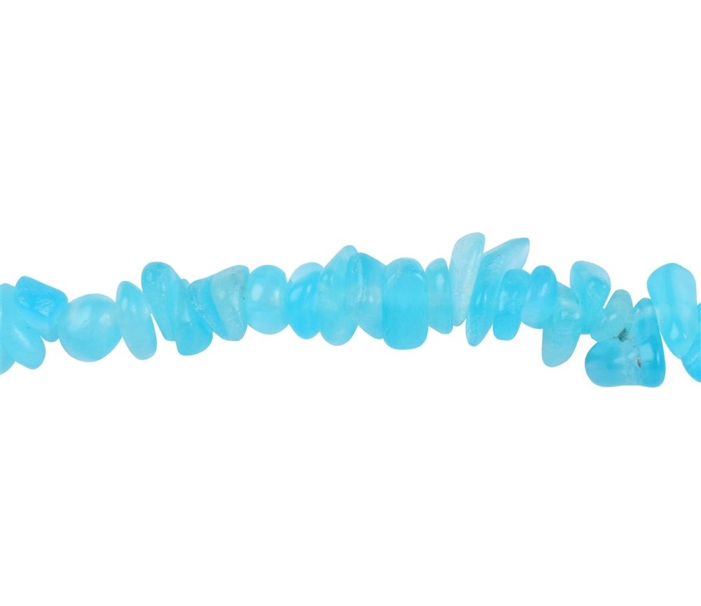 Heilstein & Edelstein-Strang - Splitter, Amazonit, 01-04 x 07-10mm (39cm)