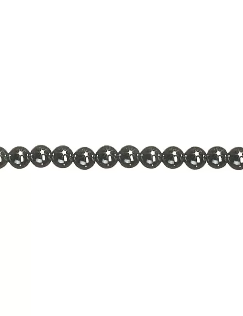 Heilstein & Edelstein-Strang - Kugeln, Hämatin, 02mm