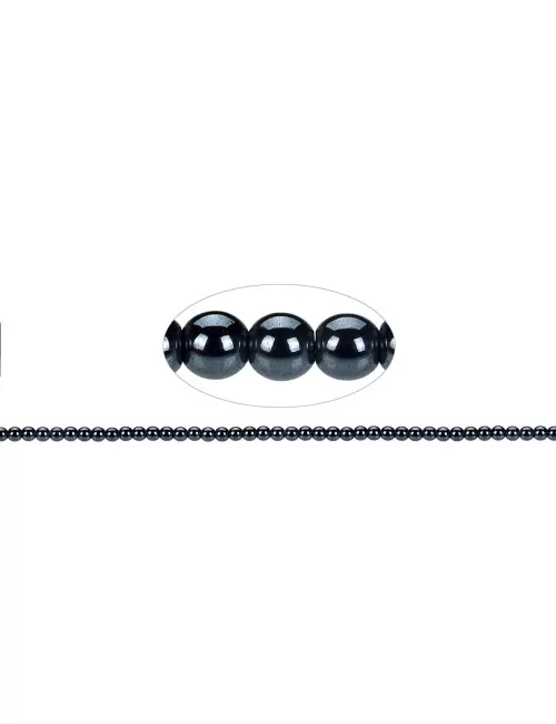Heilstein & Edelstein-Strang - Kugeln, Hämatin, 03mm