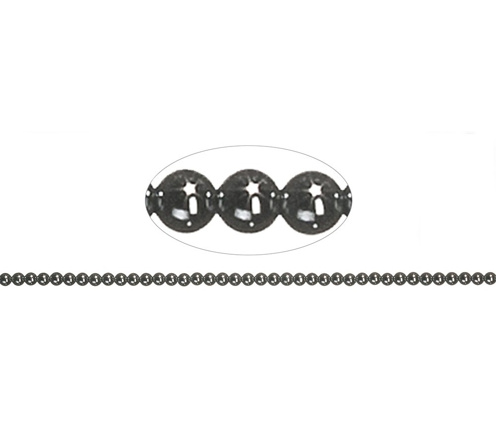 Heilstein & Edelstein-Strang - Kugeln, Hämatin, 04mm