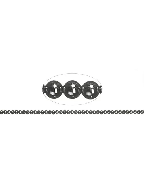 Heilstein & Edelstein-Strang - Kugeln, Hämatin, 04mm