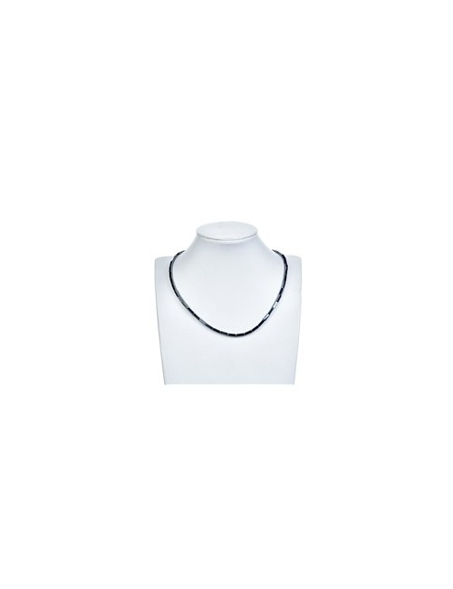 Heilstein & Edelstein-Strang - Quader, Hämatin, 09 x 03 x 03mm