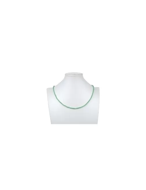 Heilstein & Edelstein-Strang - Kugeln, Chrysopal, facettiert, 04mm