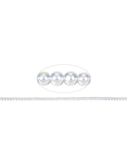Heilstein & Edelstein-Strang - Kugeln, Angel Aura, 04mm