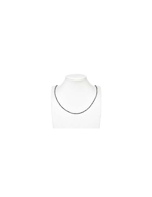 Heilstein & Edelstein-Strang - Kugeln, Silizium (synt.), facettiert, 02,5mm