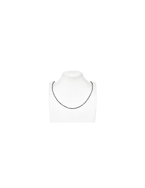 Heilstein & Edelstein-Strang - Kugeln, Silizium (synt.), facettiert, 02,5mm