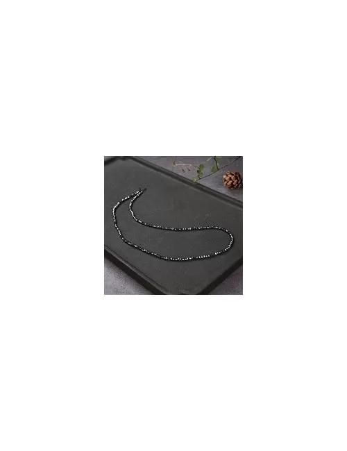 Heilstein & Edelstein-Strang - Kugeln, Silizium (synt.), facettiert, 02,5mm