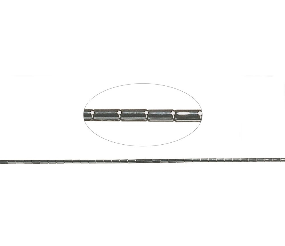 Heilstein & Edelstein-Strang - Zylinder, Hämatin, 04 x 02mm- 3er Pack