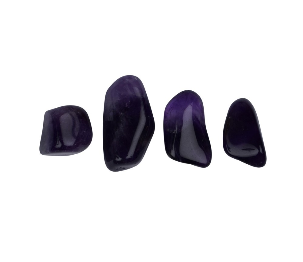 Trommelsteine - Amethyst - dunkel- 1,8 - 2,5cm - S - 500gr Beutel