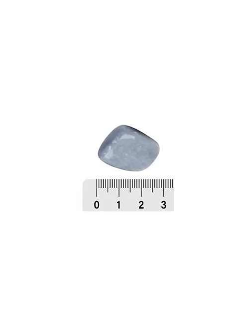 Trommelsteine - Angelit - Anhydrit- 2,5 - 3,2cm - L - 500gr Beutel