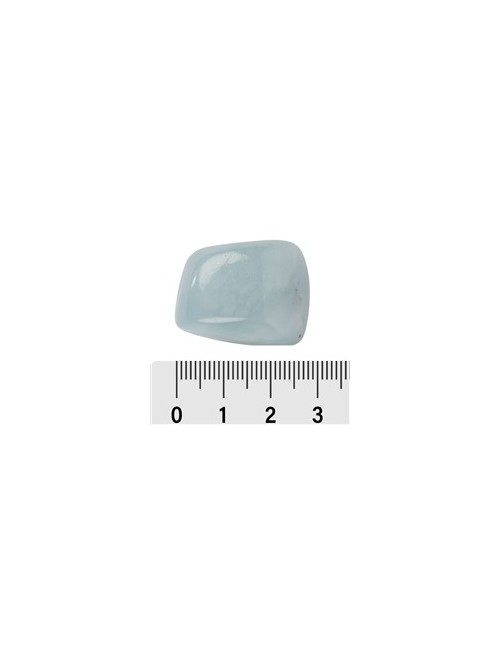 Trommelsteine - Aquamarin, 2,5 - 3,0cm - L - 500gr Beutel