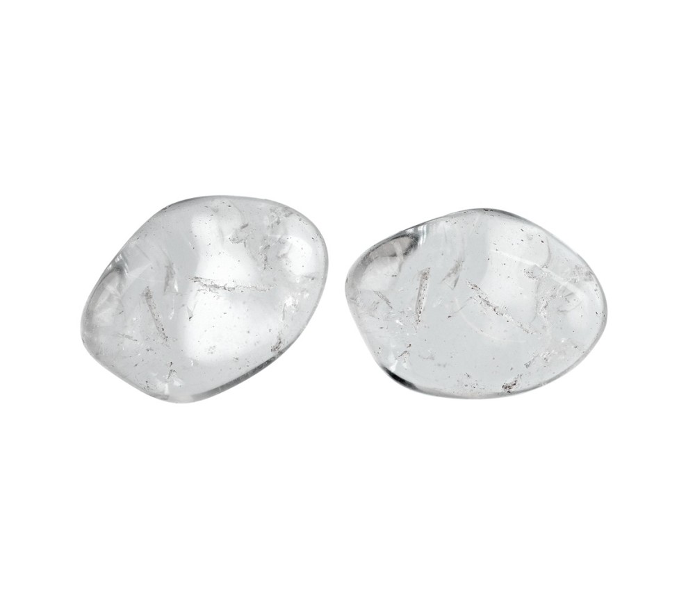 Trommelsteine - Bergkristall, 2,5 - 3,0cm - L - 500gr Beutel