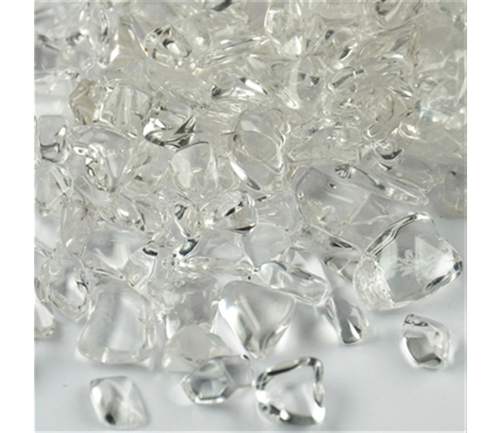 Trommelsteine - Bergkristall extra, 0,5 - 1,0cm - B2 - 1Kg Beutel