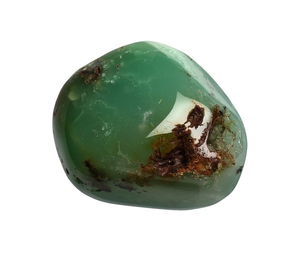 Trommelsteine - Chrysopras, 3,0 - 4,0cm - XL - 500gr Beutel