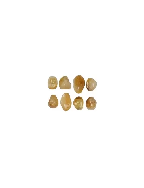 Trommelsteine - Citrin - gebr. extra, 3,0 - 4,0cm - L - 500gr Beutel