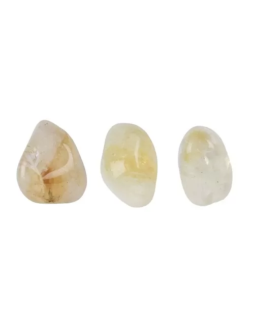 Trommelsteine - Citrin - gebr.- 2,0 - 2,5cm - M - 500gr Beutel