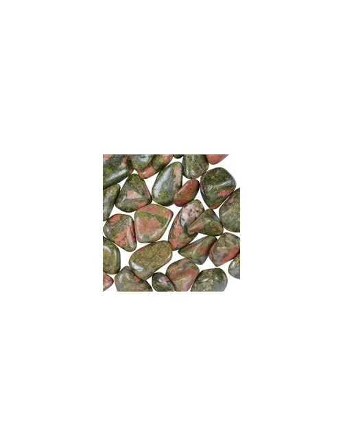 Trommelsteine - Unakit, 1,8 - 3,3cm - M - 500gr Beutel