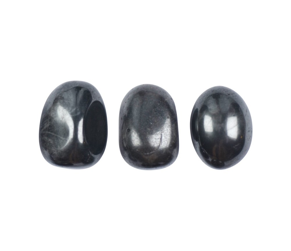 Trommelsteine - Hämatit - natur- 1,5-  2,0cm - M - 500gr Beutel