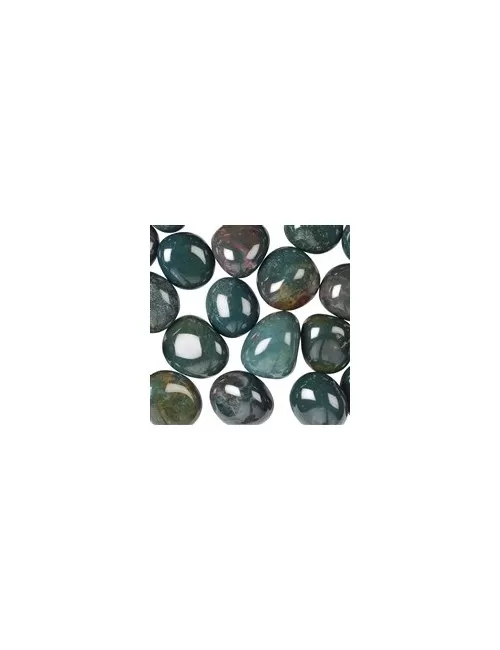 Trommelsteine - Heliotrop, 2,0 - 2,5cm - M - 500gr Beutel