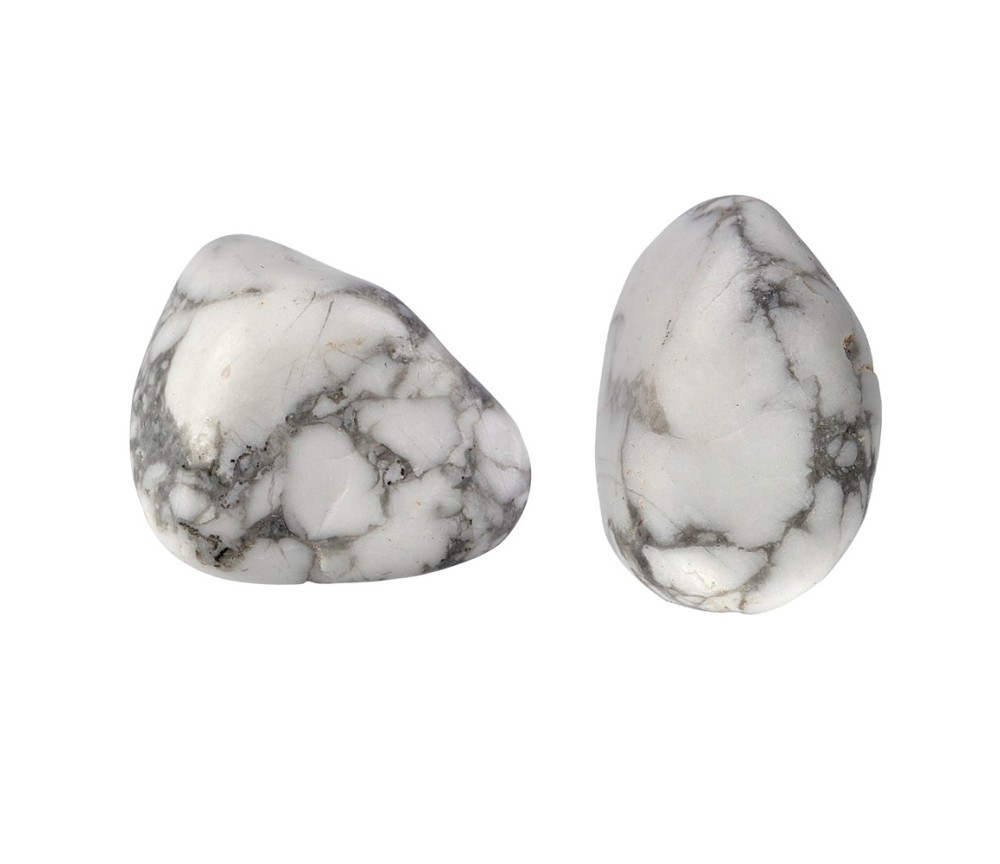 Trommelsteine - Magnesit - glatt- 2,5 - 3,0cm - L - 500gr Beutel