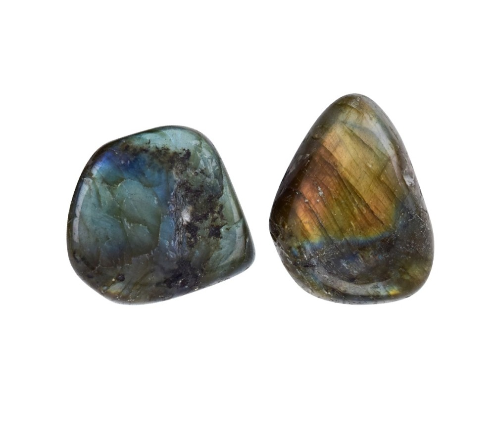 Trommelsteine - Labradorit B, 2,0 - 4,0cm - M/L - 500gr Beutel