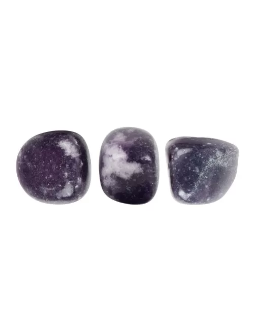 Trommelsteine - Lepidolith, 1,7 - 2,5cm - M - 500gr Beutel