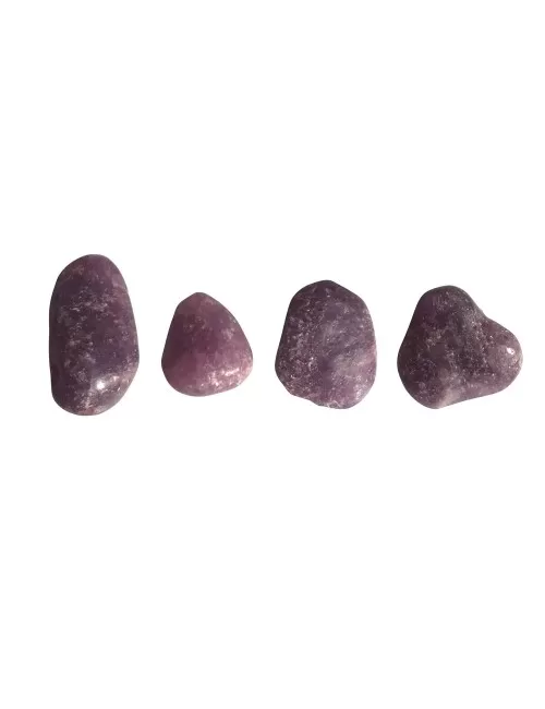 Trommelsteine - Lepidolith, 1,5 - 2,0cm - S - 500gr Beutel