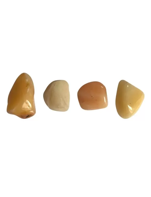 Trommelsteine - Gelbquarz, 1,2 - 1,8cm - S - 500gr Beutel