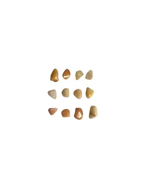 Trommelsteine - Gelbquarz, 1,2 - 1,8cm - S - 500gr Beutel
