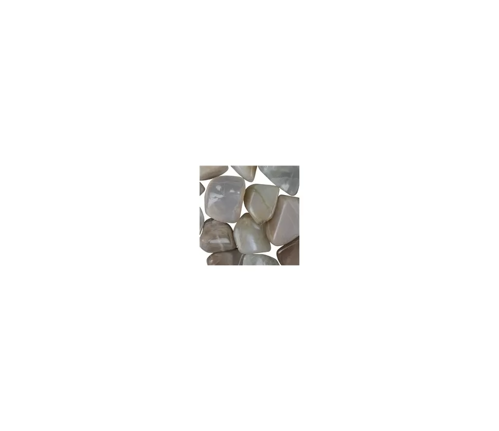 Trommelsteine - Mondstein, 2,5 - 3,0cm - XL - 500gr Beutel