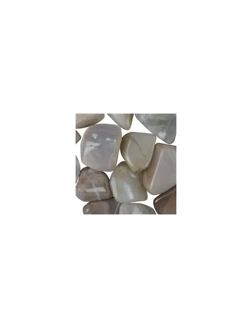 Trommelsteine - Mondstein, 2,5 - 3,0cm - XL - 500gr Beutel