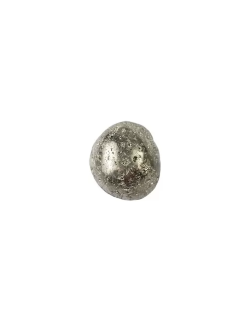 Trommelsteine - Pyrit mit Kristallen, 2,8 - 3,2cm - XL - 500gr Beutel