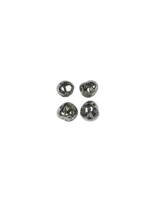 Trommelsteine - Pyrit mit Kristallen, 2,2 - 2,8cm - M - 500gr Beutel