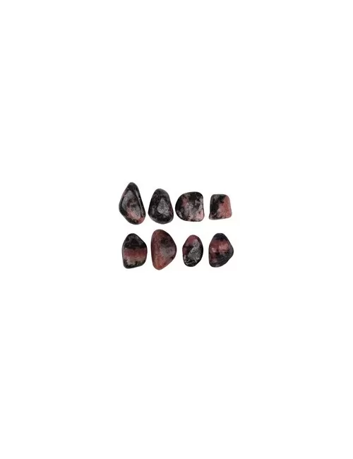 Trommelsteine - Rhodonit, 2,0 - 4,0cm - L - 500gr Beutel