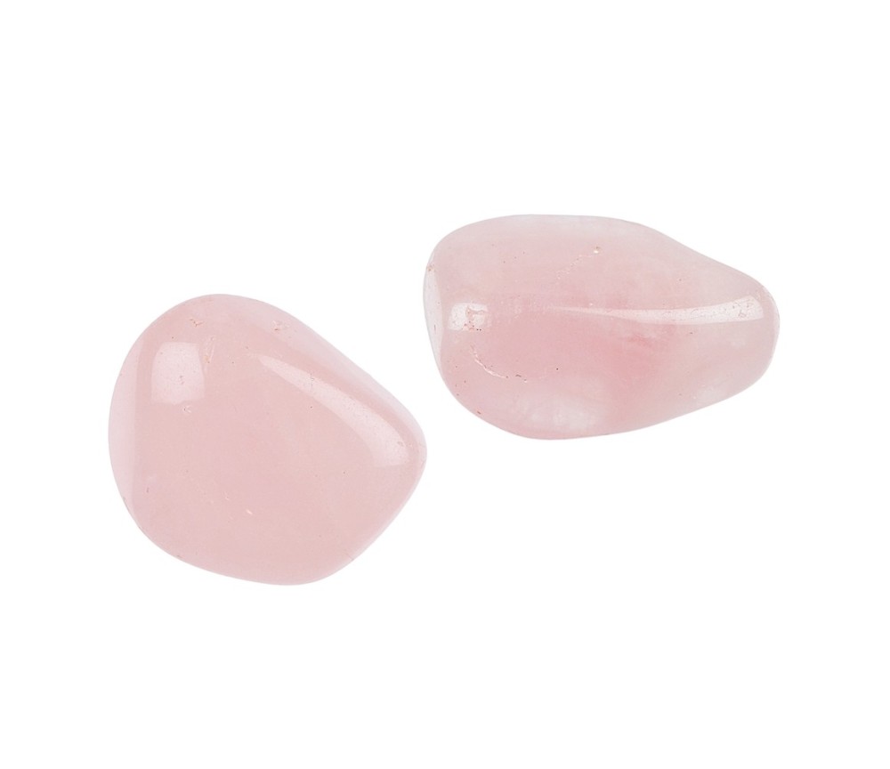Trommelsteine - Rosenquarz, 2,5 - 3,0cm - L - 500gr Beutel