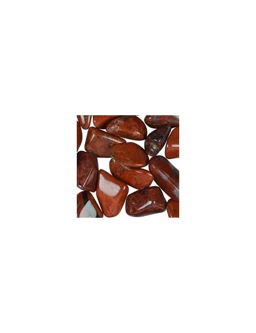 Trommelsteine - Jaspis - Brekzienjaspis- 2,5 - 4,0cm - L - 500gr Beutel